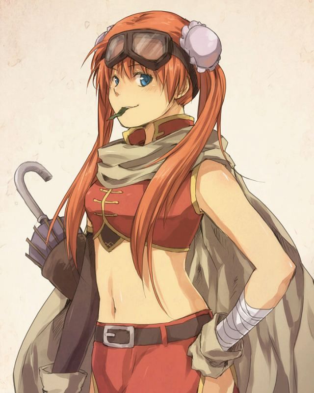 【Gintama】Erotic image of Kagura that you want to appreciate according to the erotic voice of the voice actor 2