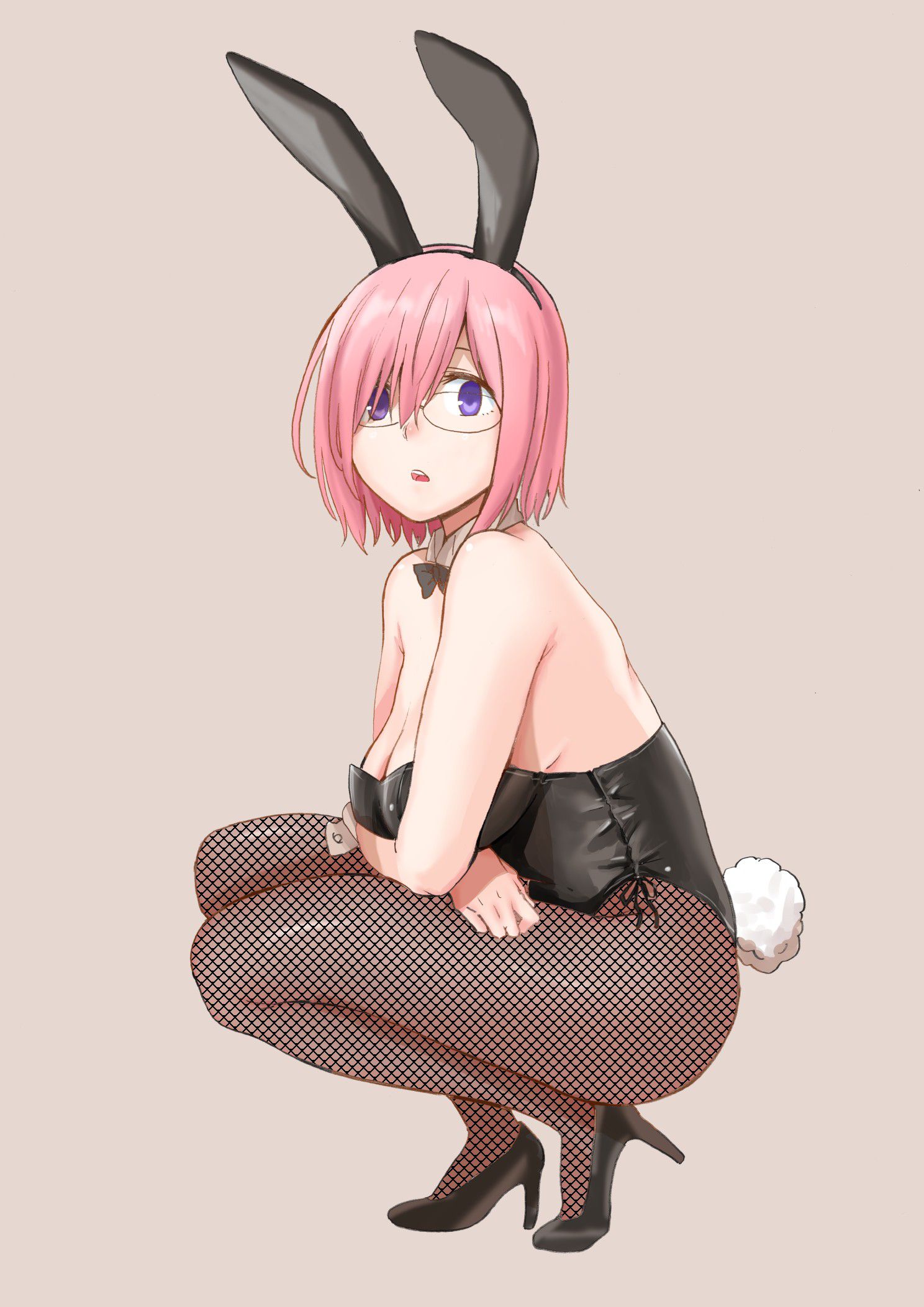 【Secondary erotic】 The secondary dosquebe image of a girl dressed in a bunny girl costume that stands out for the dosukebe of the buttocks and pie is here 15