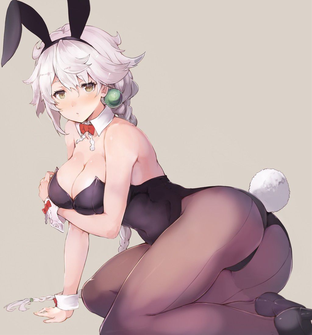 【Secondary erotic】 The secondary dosquebe image of a girl dressed in a bunny girl costume that stands out for the dosukebe of the buttocks and pie is here 16
