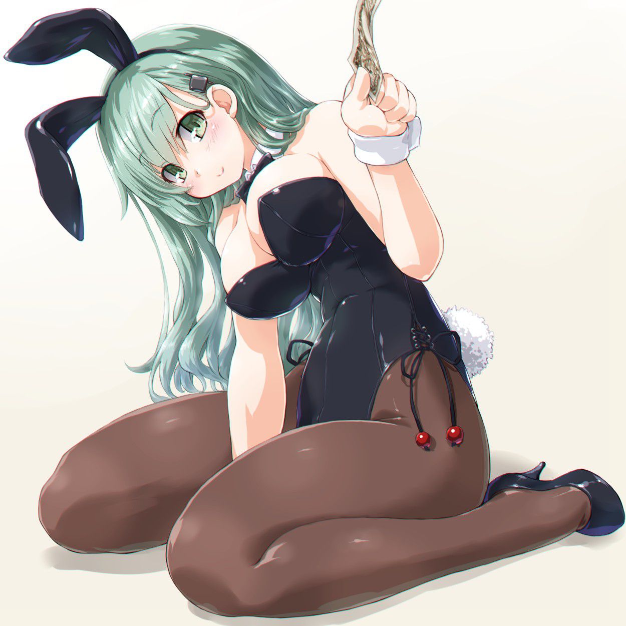 【Secondary erotic】 The secondary dosquebe image of a girl dressed in a bunny girl costume that stands out for the dosukebe of the buttocks and pie is here 6