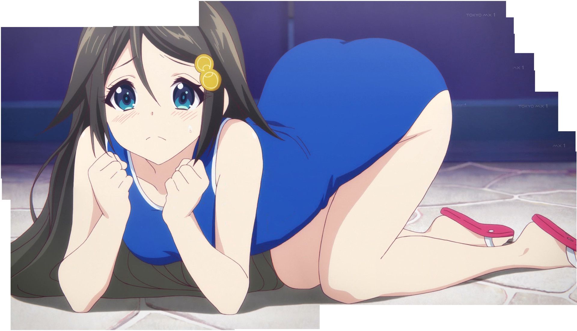 [Image] "nayatani phantom world of ' erotooooo's butt in the eighth episode, swimsuit! Biting snuffed! No Yes! 13