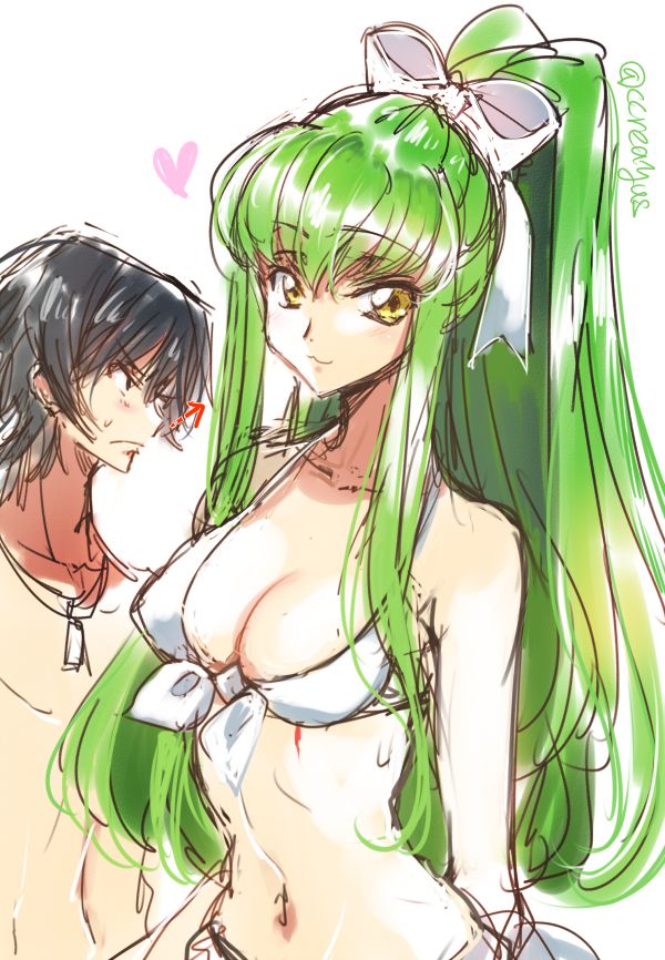 [Image] is sex still excited for "Code Geass" c. c. abnormal wwwwwwwww. 2