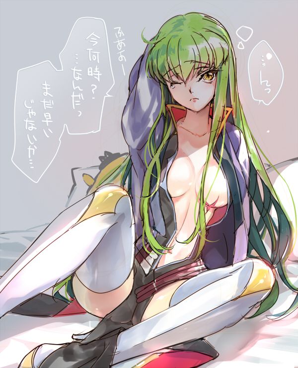 [Image] is sex still excited for "Code Geass" c. c. abnormal wwwwwwwww. 23