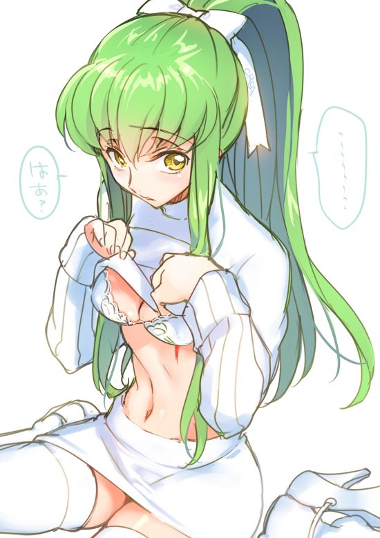 [Image] is sex still excited for "Code Geass" c. c. abnormal wwwwwwwww. 6