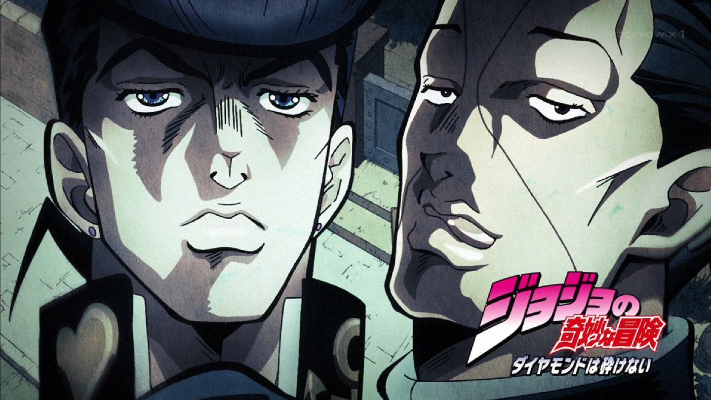 "JoJo's bizarre adventure diamond is unbreakable, 3 story, Rainbow village brothers both voice and appearance and was Mr. too www www 1