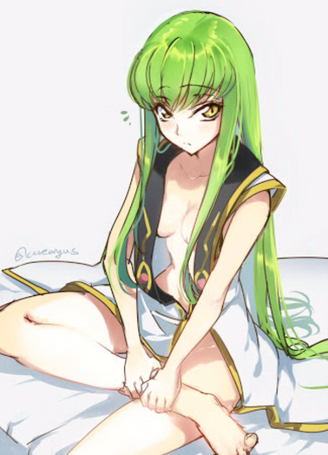 But erotic cute pictures of "Code Geass" c. c. gather / wwwwwwwww 2