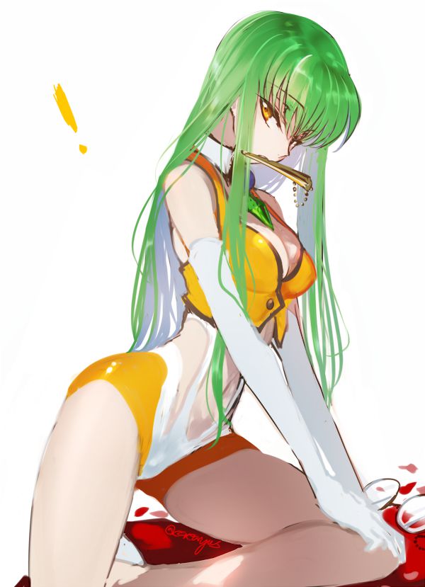 But erotic cute pictures of "Code Geass" c. c. gather / wwwwwwwww 45