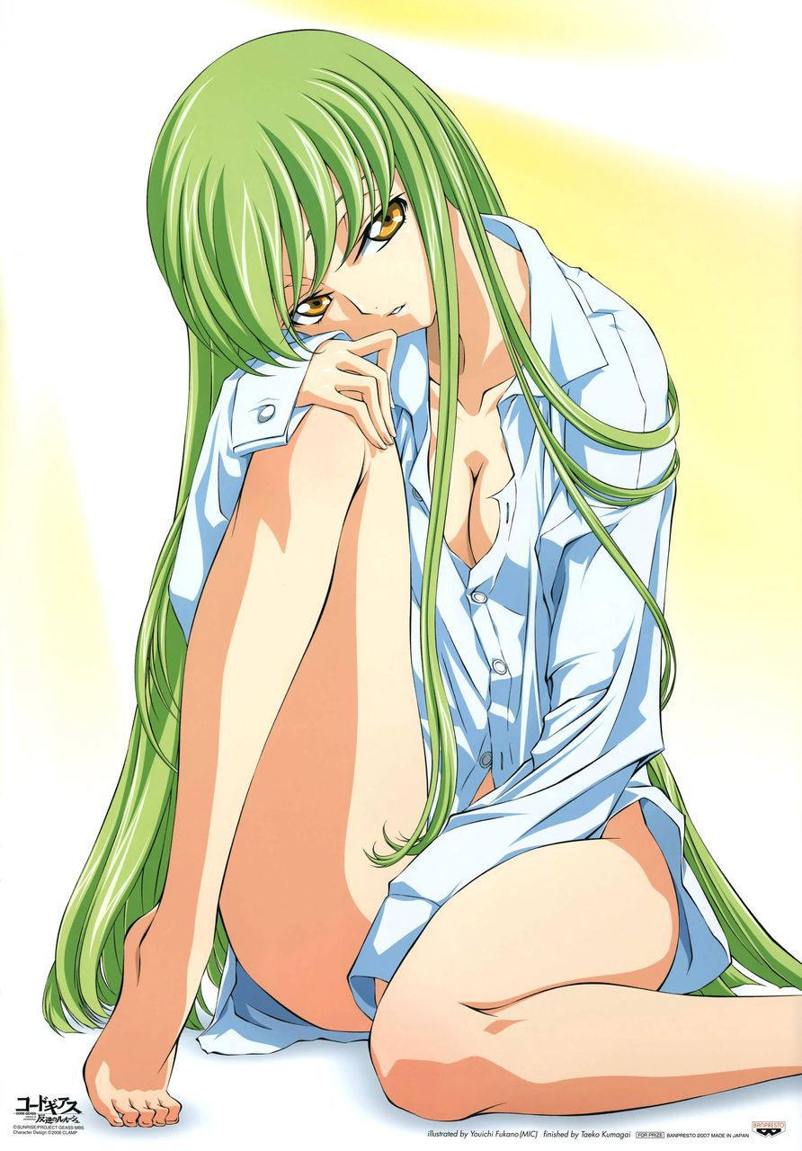 But erotic cute pictures of "Code Geass" c. c. gather / wwwwwwwww 5