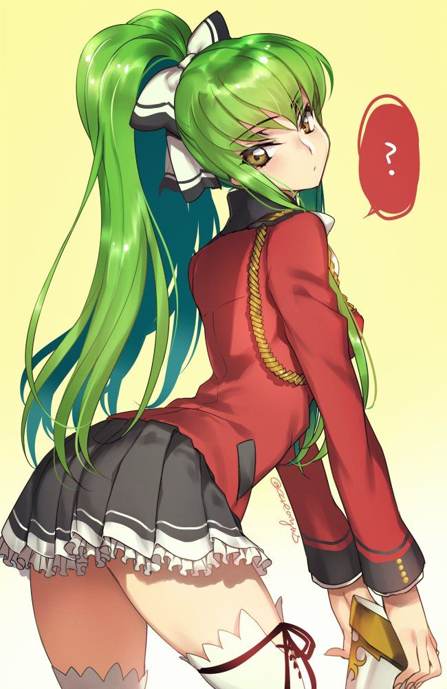 But erotic cute pictures of "Code Geass" c. c. gather / wwwwwwwww 50