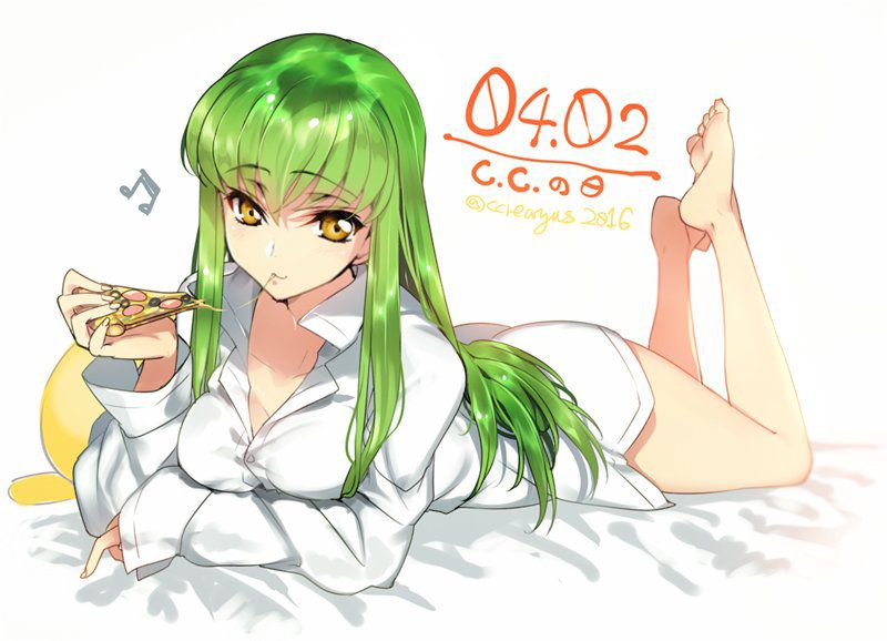 But erotic cute pictures of "Code Geass" c. c. gather / wwwwwwwww 52