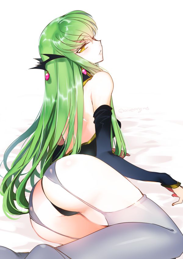 But erotic cute pictures of "Code Geass" c. c. gather / wwwwwwwww 57