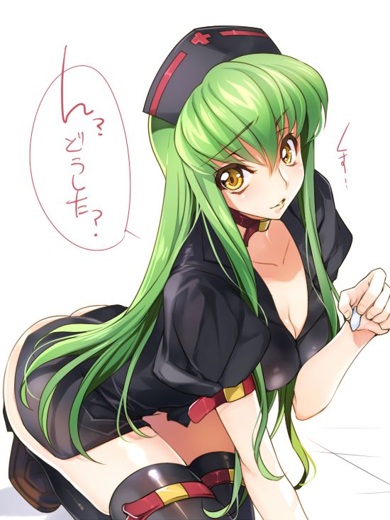 But erotic cute pictures of "Code Geass" c. c. gather / wwwwwwwww 58