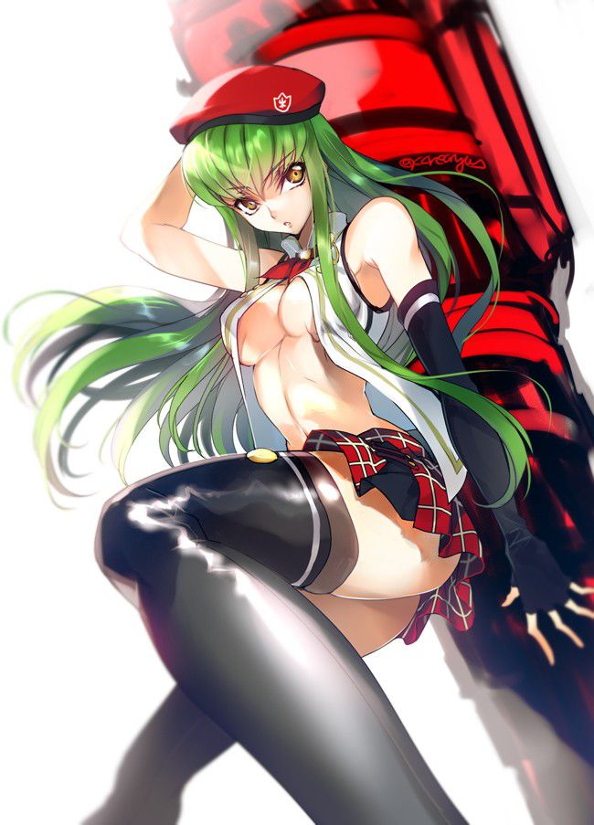 But erotic cute pictures of "Code Geass" c. c. gather / wwwwwwwww 69