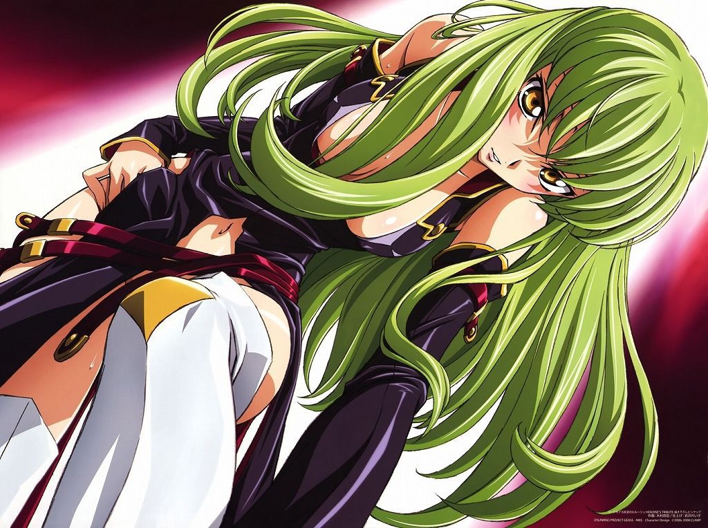 But erotic cute pictures of "Code Geass" c. c. gather / wwwwwwwww 9