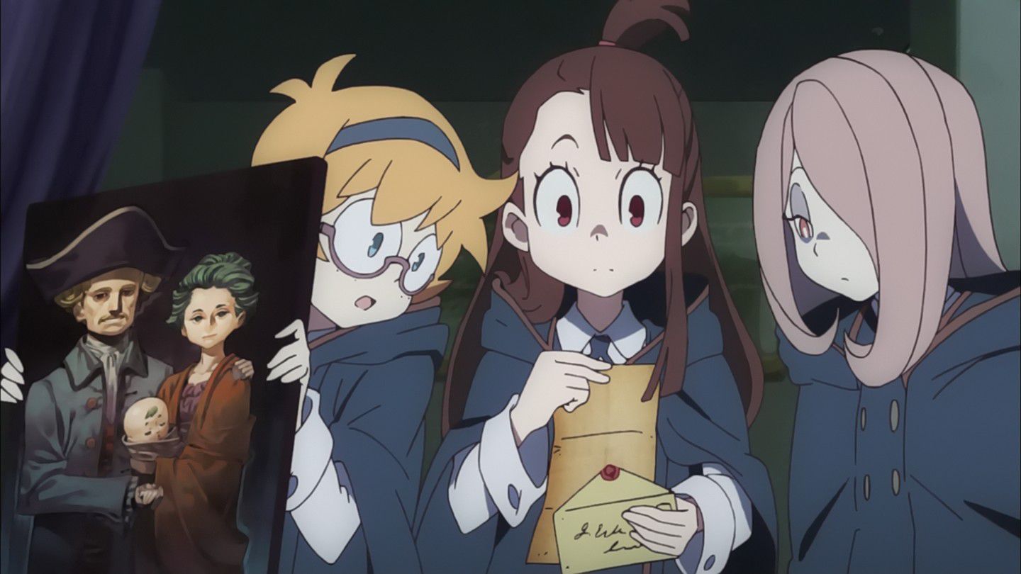 "Little witch academia, 9 stories, today also acre thigh dinner we did! 11