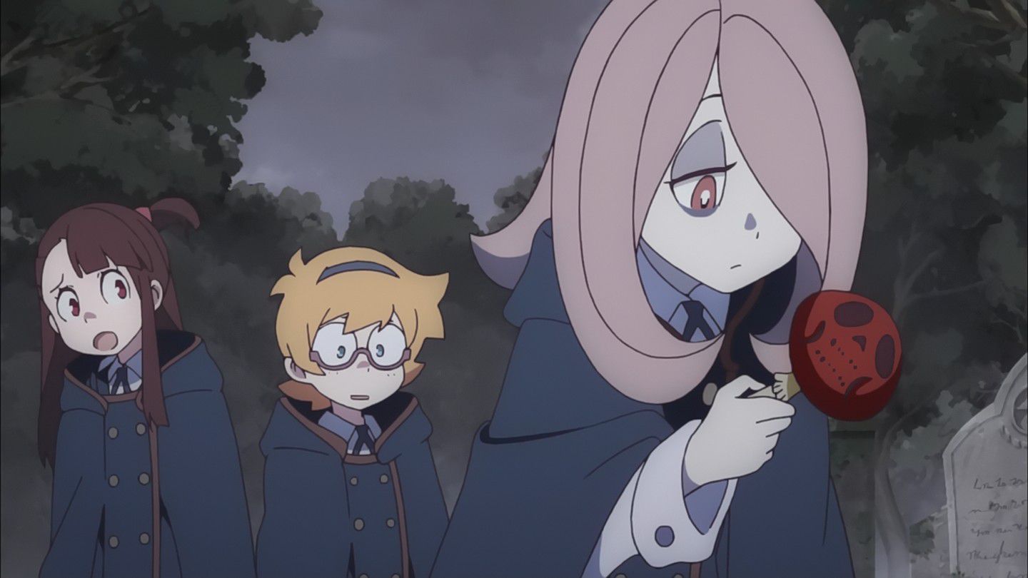 "Little witch academia, 9 stories, today also acre thigh dinner we did! 2