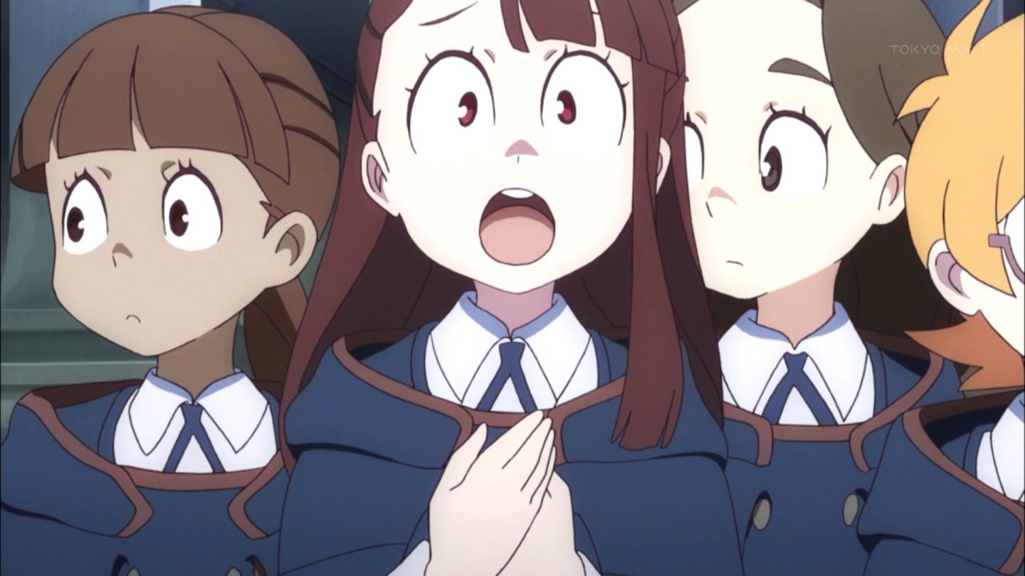 "Little witch academia, 9 stories, today also acre thigh dinner we did! 3