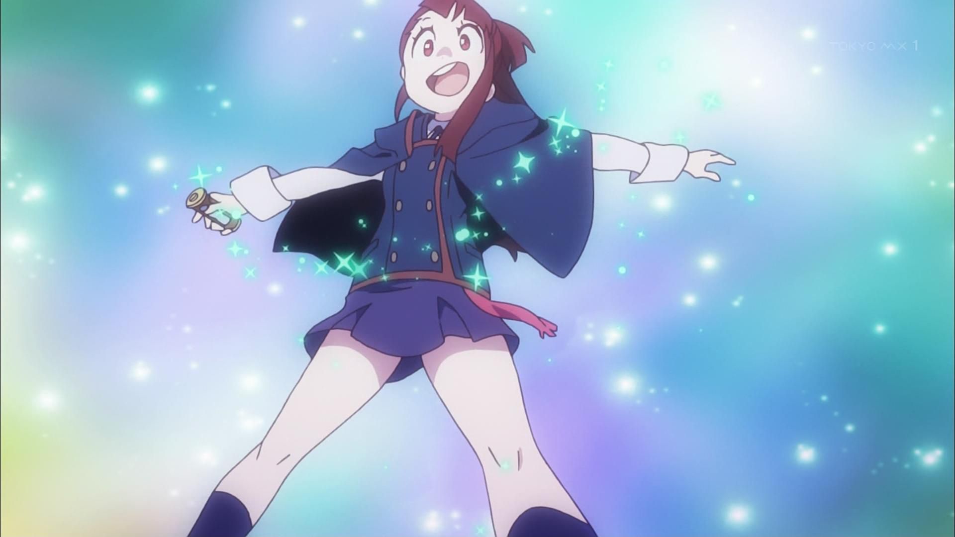 "Little witch academia, 9 stories, today also acre thigh dinner we did! 5