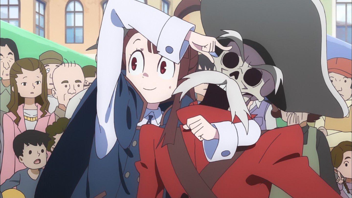 "Little witch academia, 9 stories, today also acre thigh dinner we did! 7
