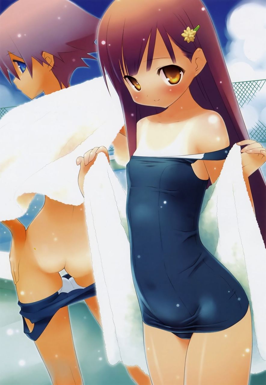 School swimsuit eroticism of the water it is! 12