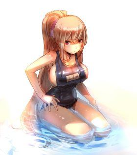 School swimsuit eroticism of the water it is! 31