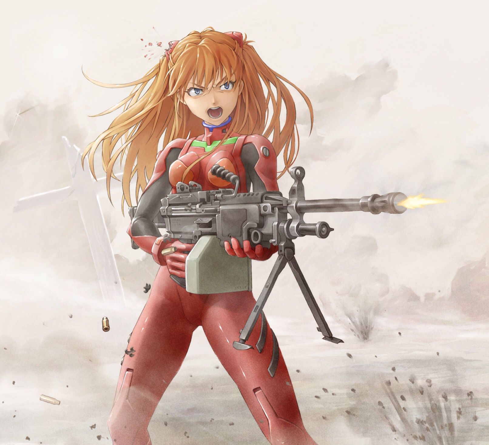 [Image] "Eva" Asuka that I totally love cute illustrations of wwwwww 10