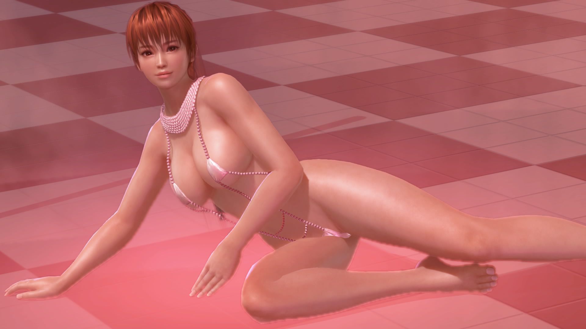 Photo session with DOAX3 new swimsuit "salmon ROE" (blur version) 48