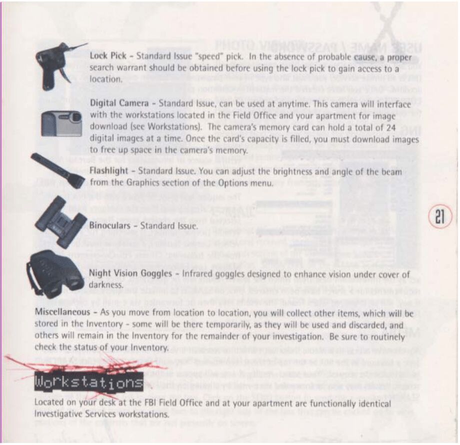 The X-Files (PC (DOS/Windows)) Game Manual 22