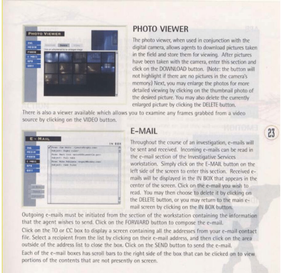 The X-Files (PC (DOS/Windows)) Game Manual 24