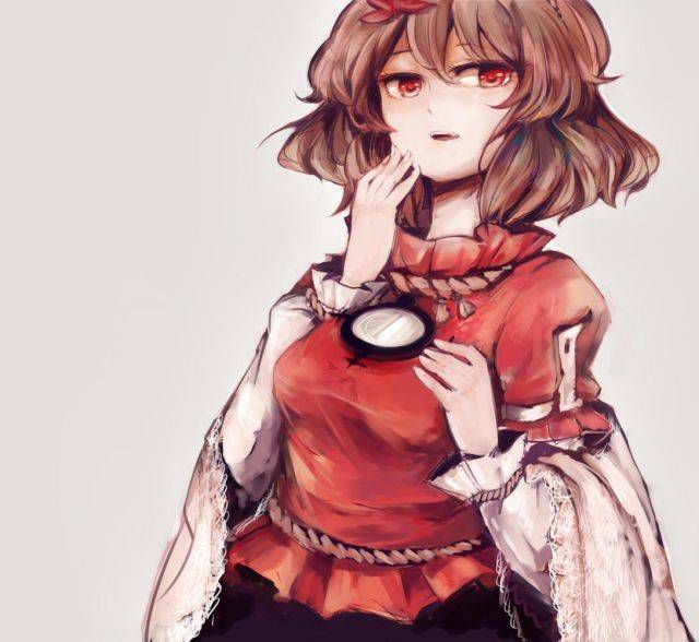 [Touhou Project: see the second image in Yasaka kanako shikoreru! 20