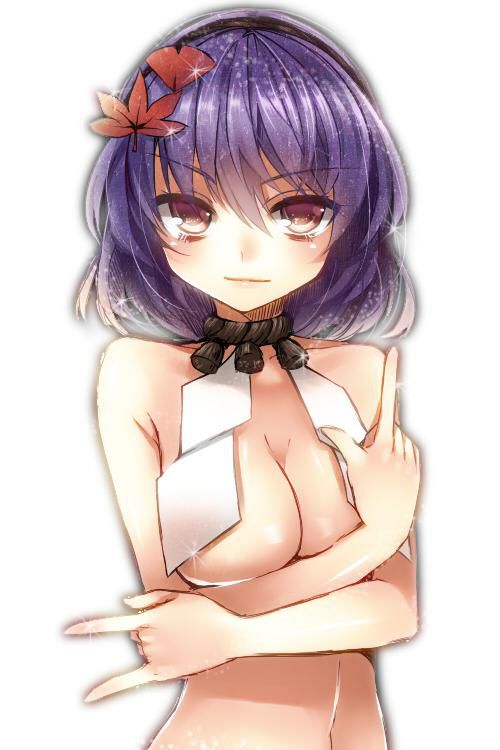 [Touhou Project: see the second image in Yasaka kanako shikoreru! 9