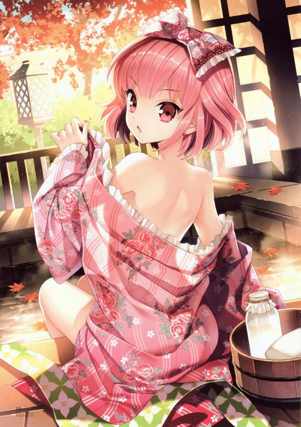 2D kimono turned pretty girl erotic pictures 38 pieces 15