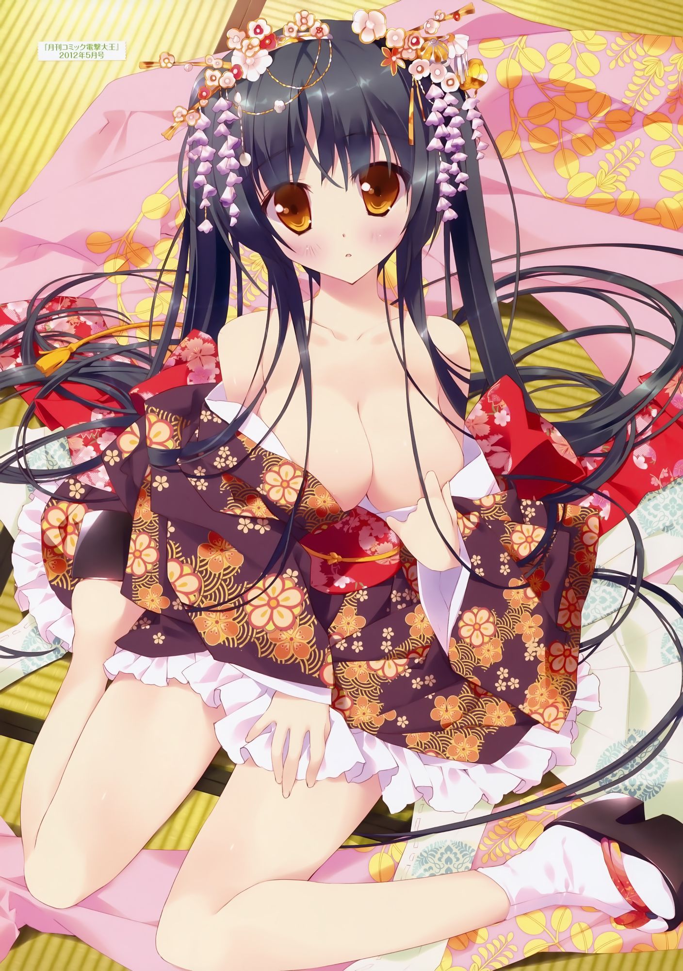 2D kimono turned pretty girl erotic pictures 38 pieces 31