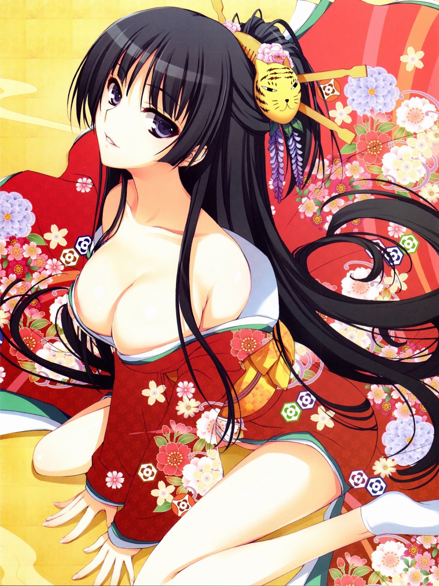 2D kimono turned pretty girl erotic pictures 38 pieces 35