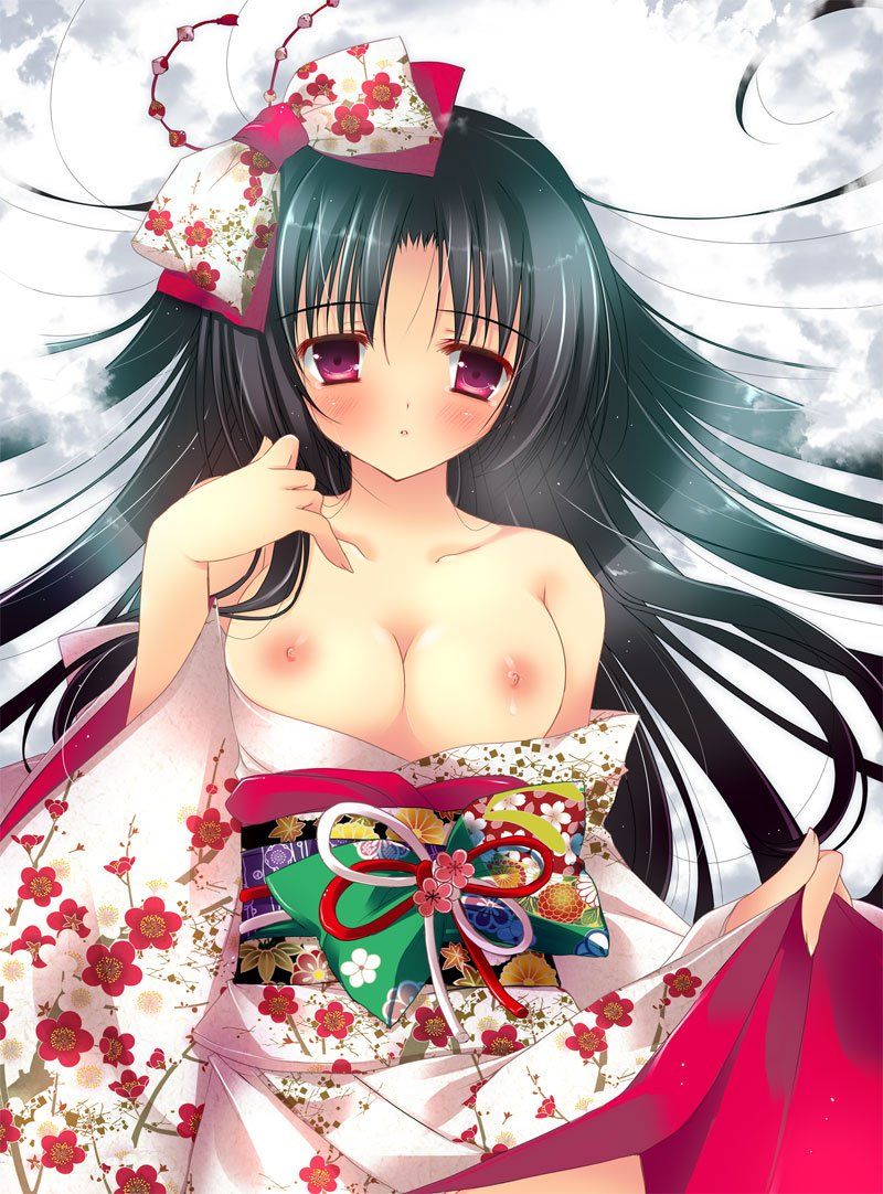 2D kimono turned pretty girl erotic pictures 38 pieces 6