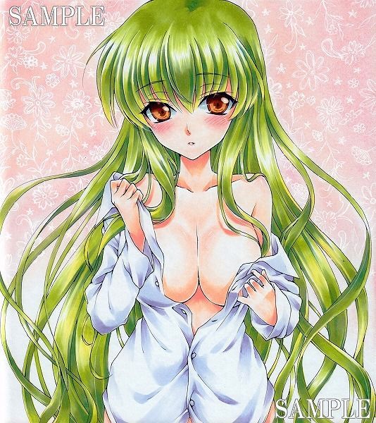 "Code Geass 31' C.C.(c) of subtly erotic not image collection 21