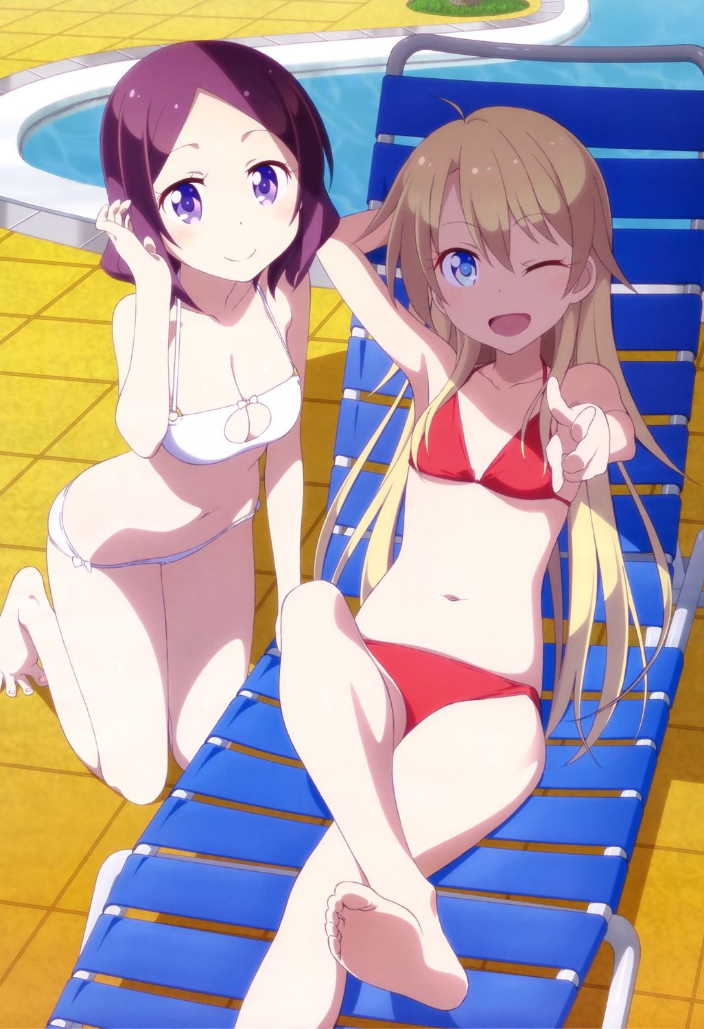 [Image is: "NEW GAME! ' Rin-Chan and コウ of coupling the optimal high wwwwwww 2