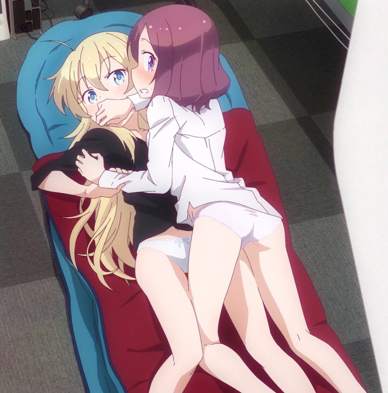 [Image is: "NEW GAME! ' Rin-Chan and コウ of coupling the optimal high wwwwwww 5