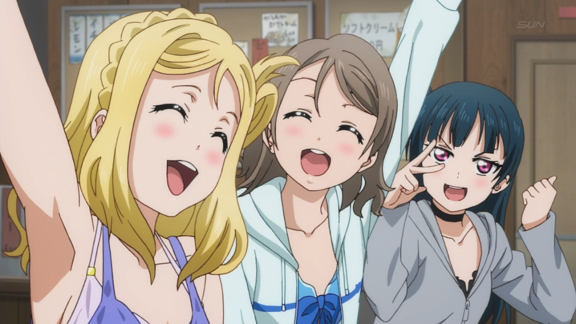 [Artificial mouth times] "love live! Sunshine's 10 stories, swim times once I I eh eh! Rubidia best trap! 21