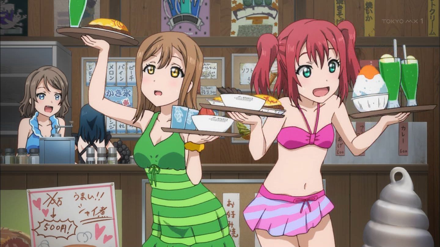 [Artificial mouth times] "love live! Sunshine's 10 stories, swim times once I I eh eh! Rubidia best trap! 34