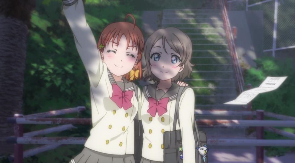 [Image] "love live! Sunshine "1000 songs she bend was its cute scene image competitions wwwwwwwwww 17