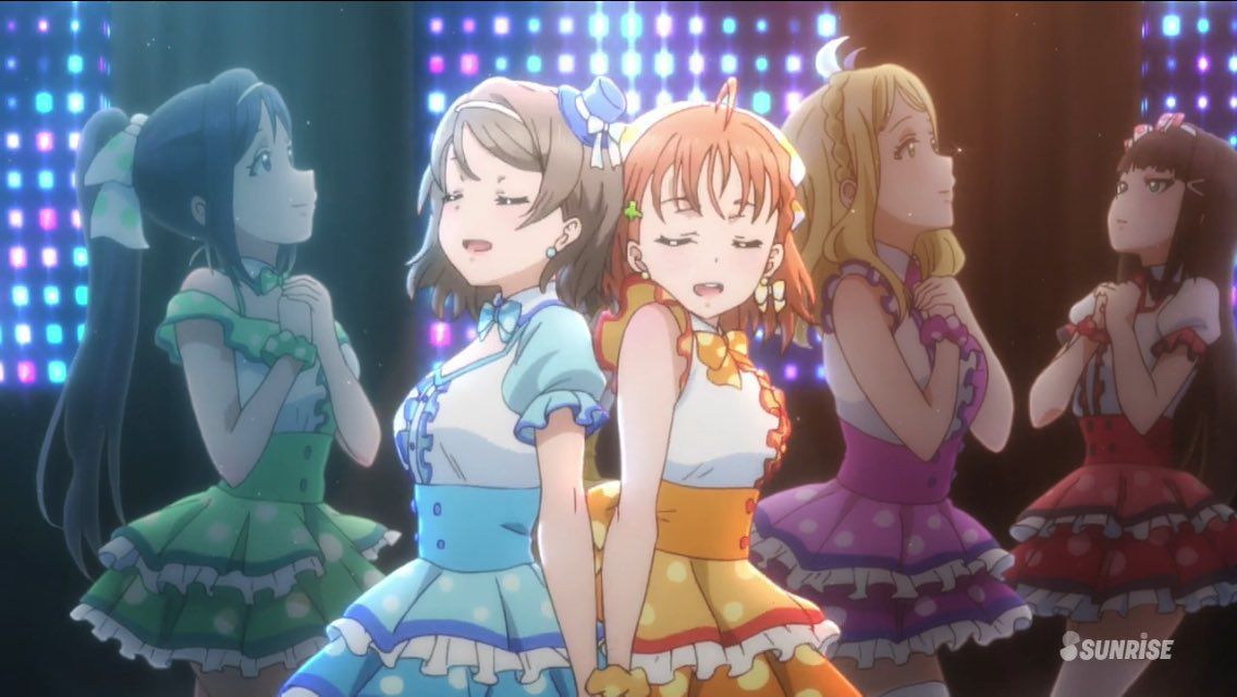 [Image] "love live! Sunshine "1000 songs she bend was its cute scene image competitions wwwwwwwwww 22