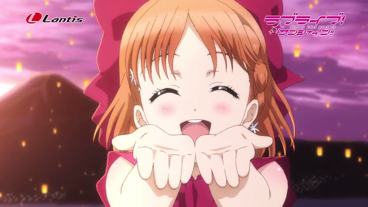 [Image] "love live! Sunshine "1000 songs she bend was its cute scene image competitions wwwwwwwwww 4