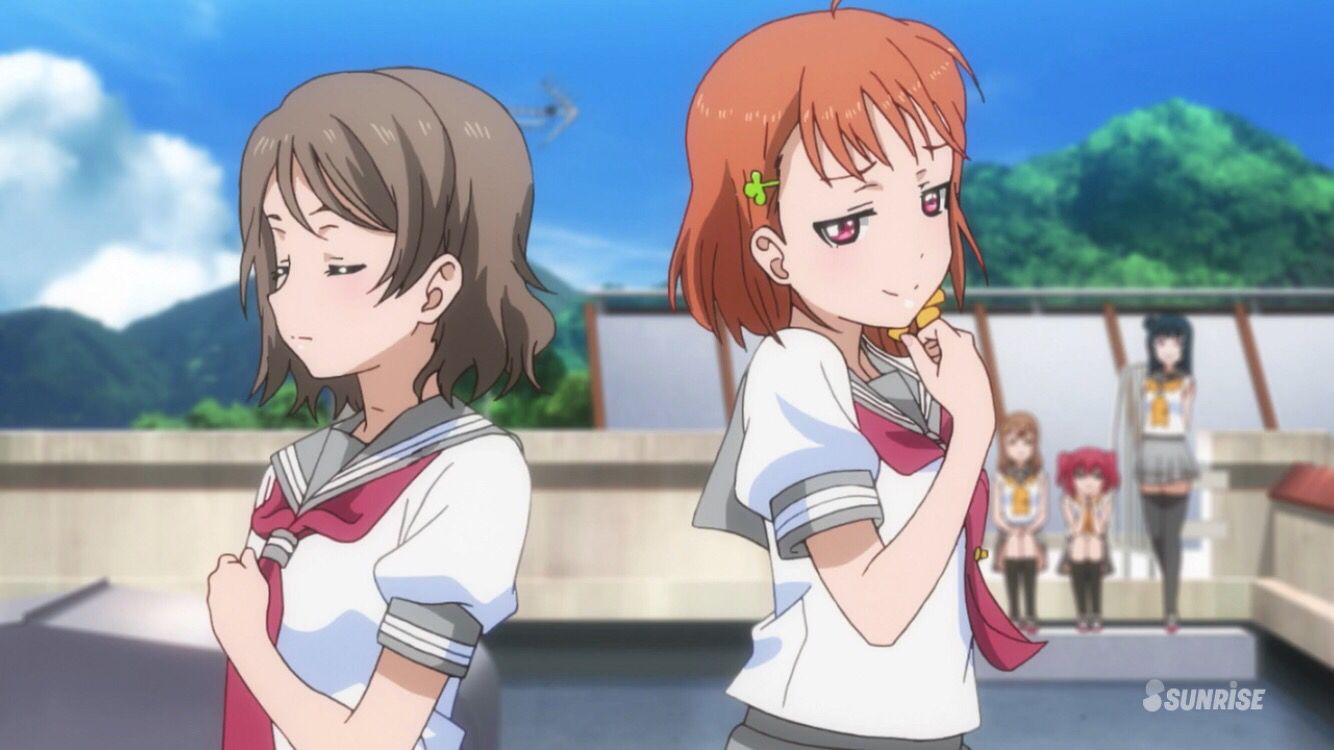 [Image] "love live! Sunshine "1000 songs she bend was its cute scene image competitions wwwwwwwwww 46