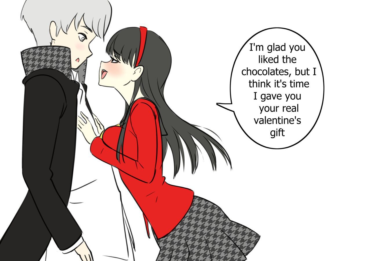 [Myahogao] Valentines (Persona 4) 1