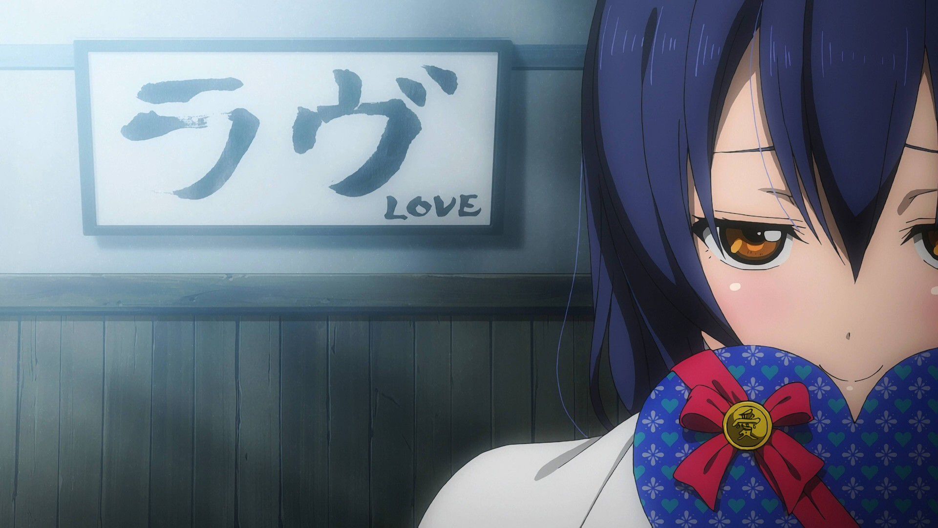 [Image is: "love live! "UMI-CHAN's and Super girl would anyone fell in love in a scene from wwwww 10