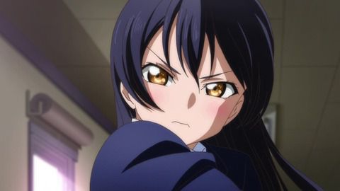 [Image is: "love live! "UMI-CHAN's and Super girl would anyone fell in love in a scene from wwwww 18