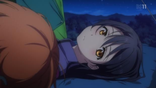 [Image is: "love live! "UMI-CHAN's and Super girl would anyone fell in love in a scene from wwwww 2