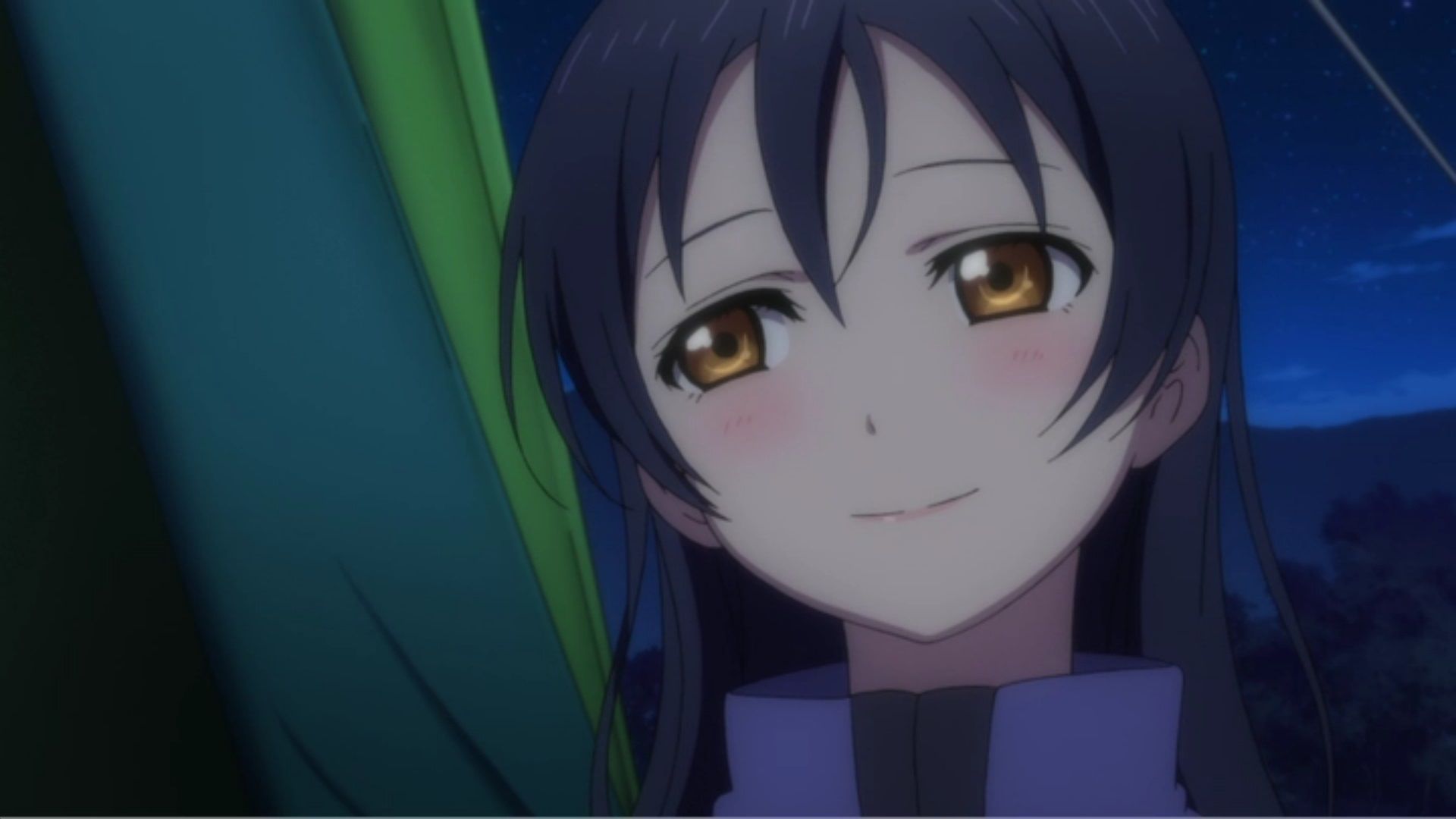 [Image is: "love live! "UMI-CHAN's and Super girl would anyone fell in love in a scene from wwwww 3