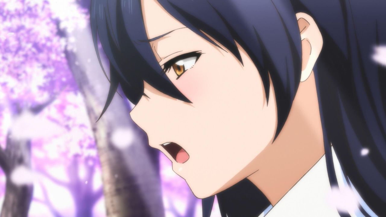 [Image is: "love live! "UMI-CHAN's and Super girl would anyone fell in love in a scene from wwwww 9